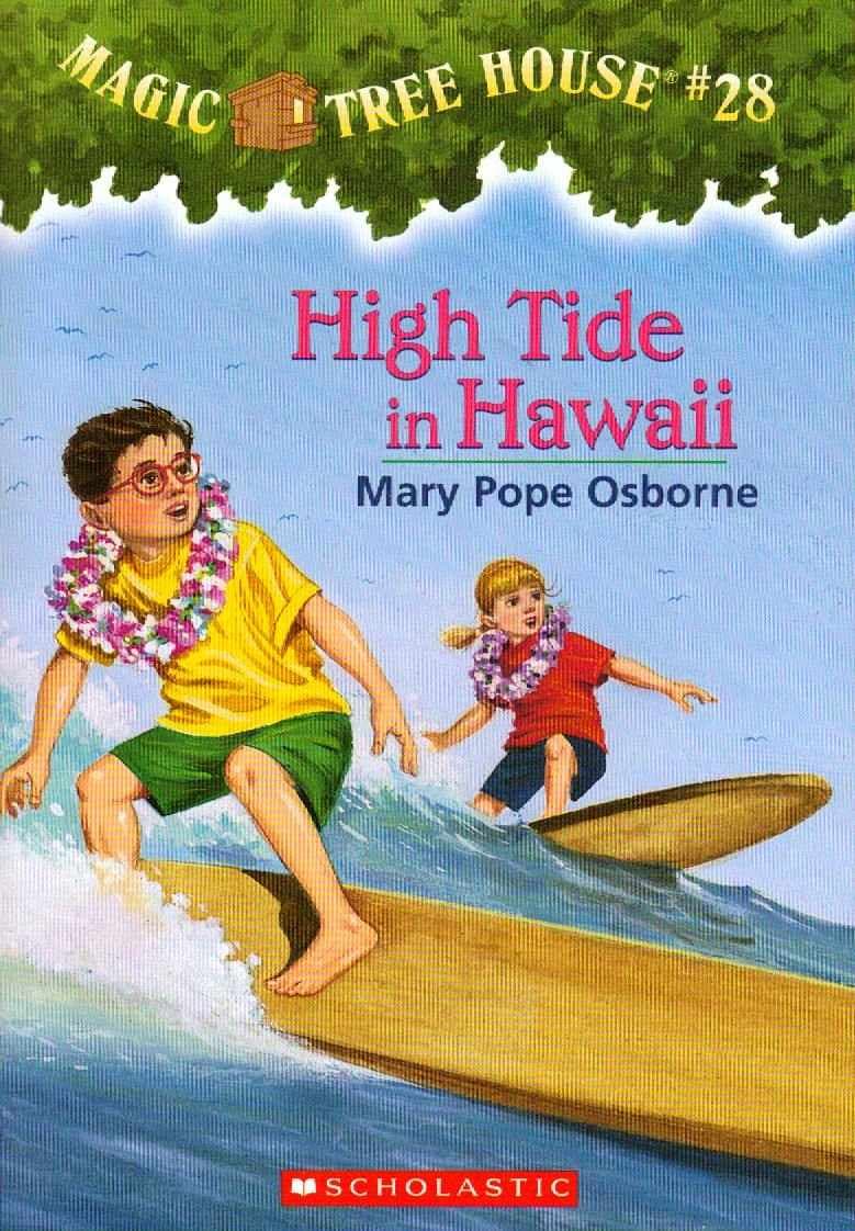 کتاب High Tide in Hawaii (مد دریا در هاوایی) نسخه انگلیسی PDF | مری پوپ آزبورن