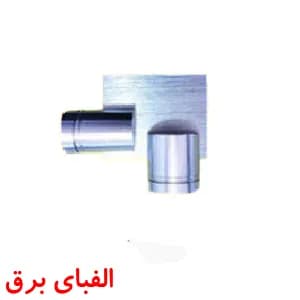 چراغ ال ای دی دکوراتیو 2وات روکار مدل دو طرف 90 درجه مستطیل