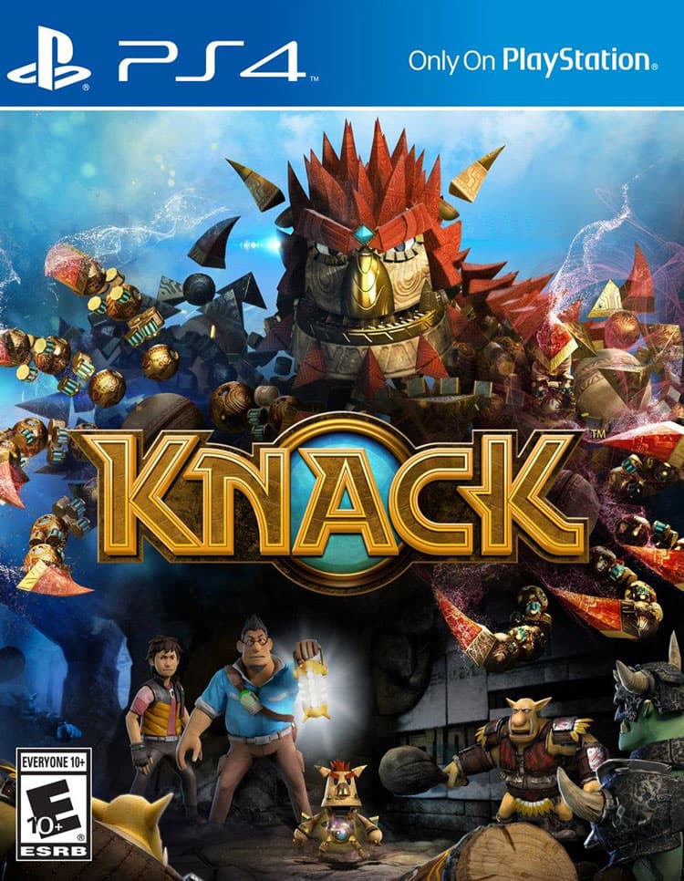 بازی کارکرده Knack برای PS4