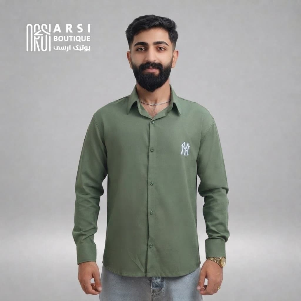 پیراهن مردانه سیلک — تصویر ۳