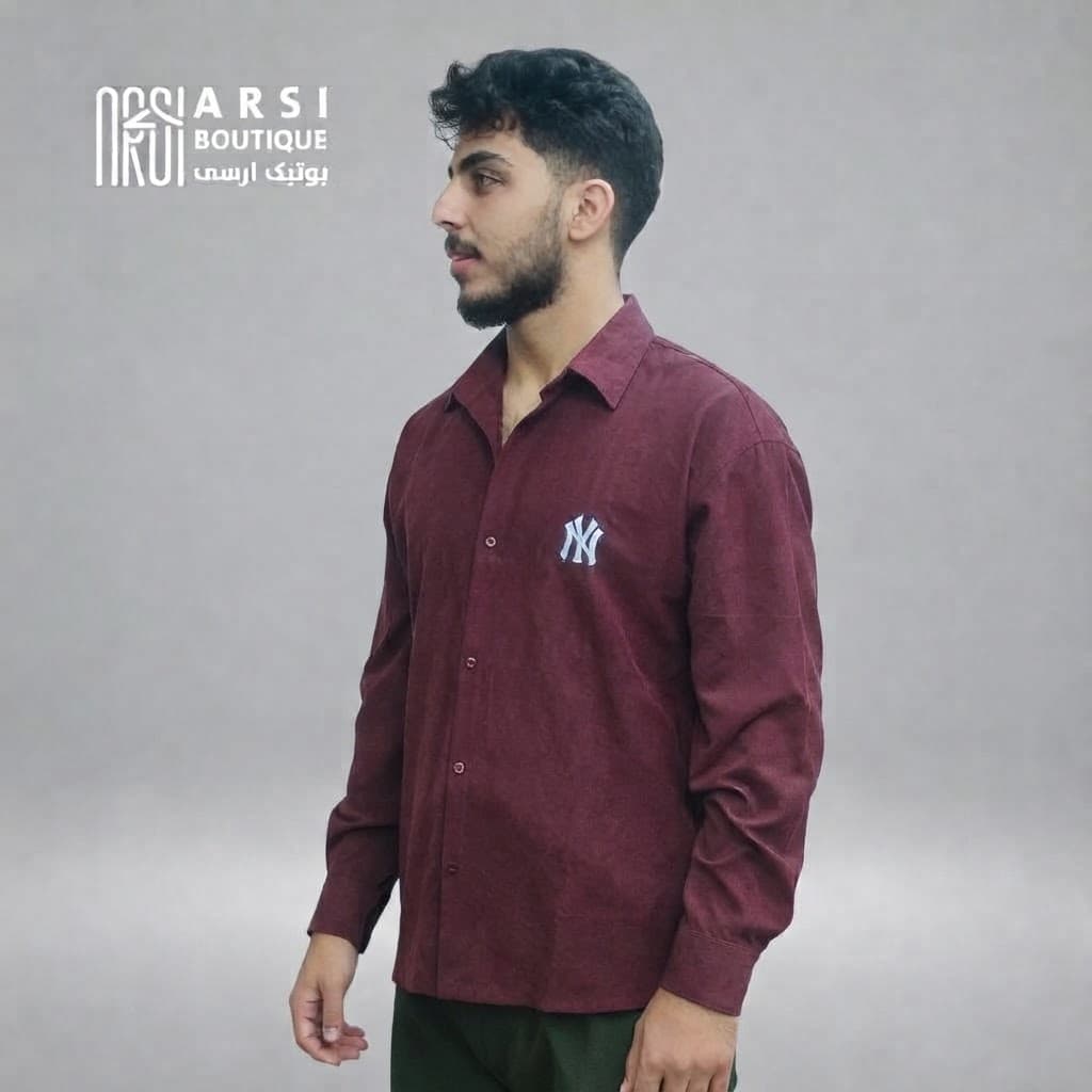 پیراهن مردانه سیلک — تصویر ۷