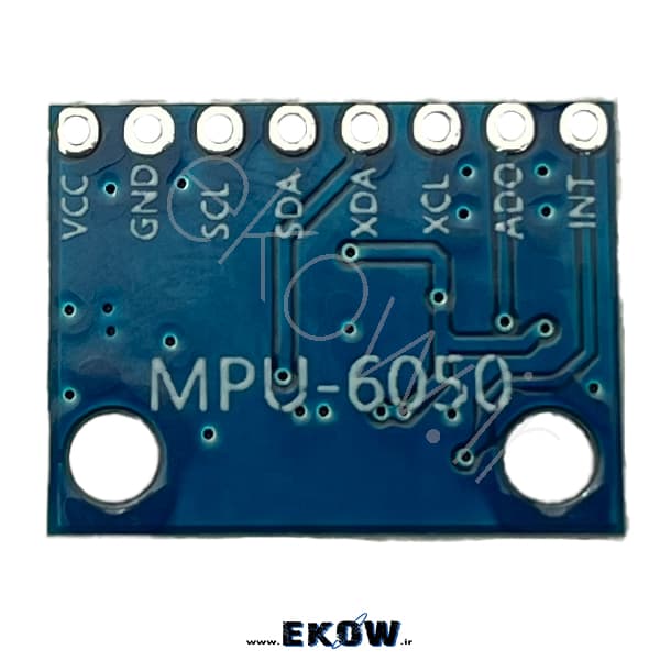 ماژول ژیروسکوپ و شتاب سنج MPU6050-GY521 — تصویر ۲
