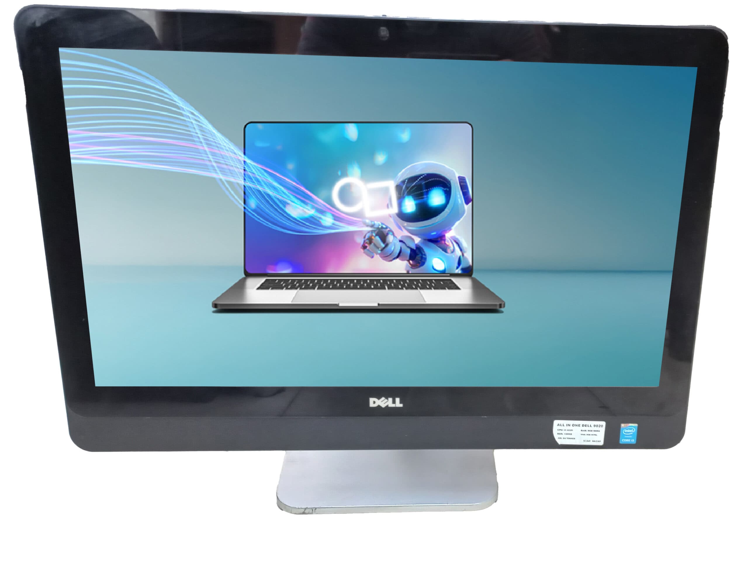 DELL All In One Corei3 4400 | Ram: 8 GB | Hard: SSD 240 GBَ آل این وان دل مانیتور 22 اینچ ( کارکرده نسل 4 )