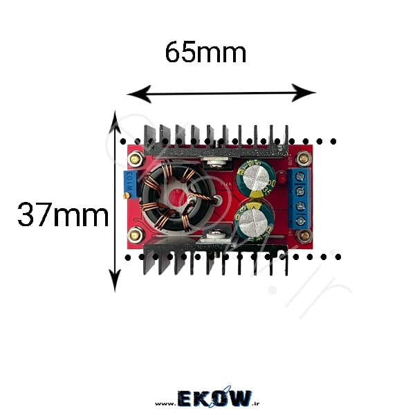 ماژول افزاینده 150W (ماژول مبدل افزاینده DC TO DC 150W) — تصویر ۳
