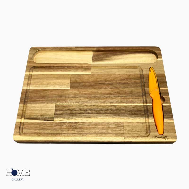 تخته برش ( گوشت ) آشپزخانه چاقو دار پرارین آکاسیا 9229