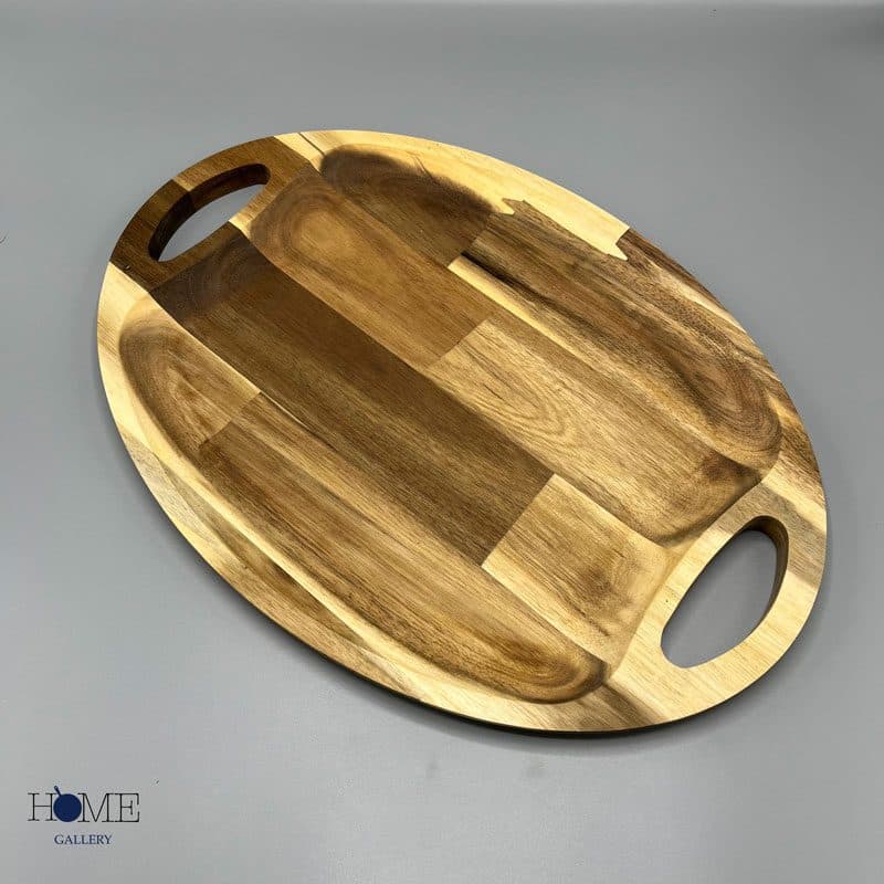 سینی بیضی دسته دار بزرگ پرارین آکاسیا 9231 — تصویر ۳