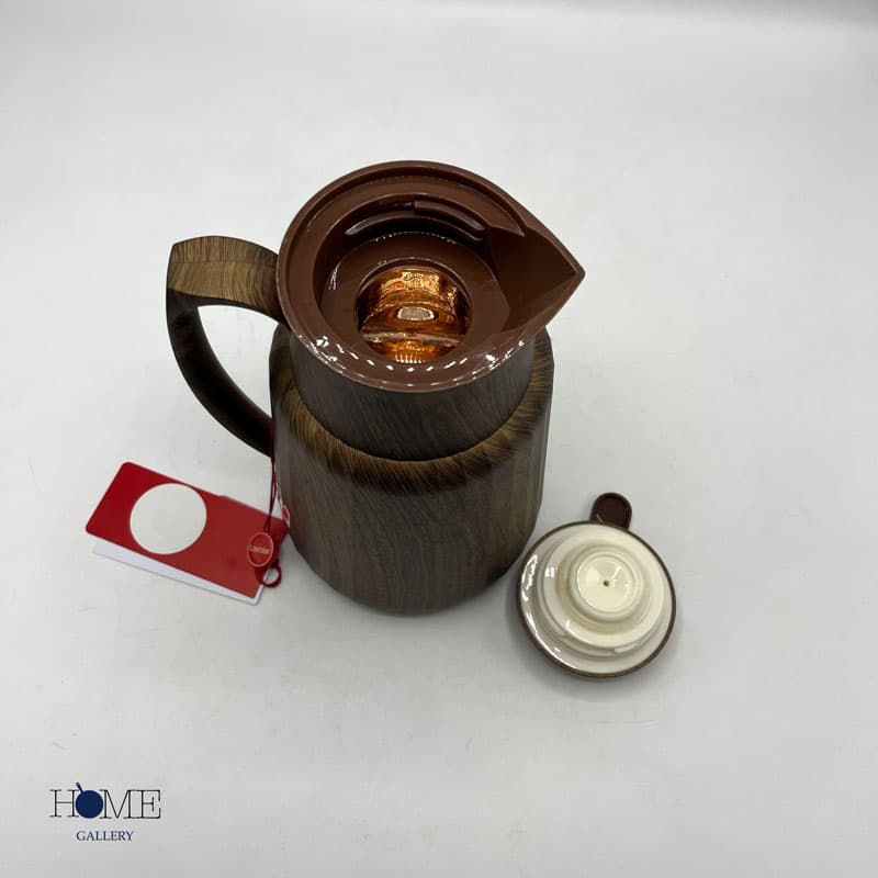 فلاسک وارداتی اچ بی طرح چوبی — تصویر ۲