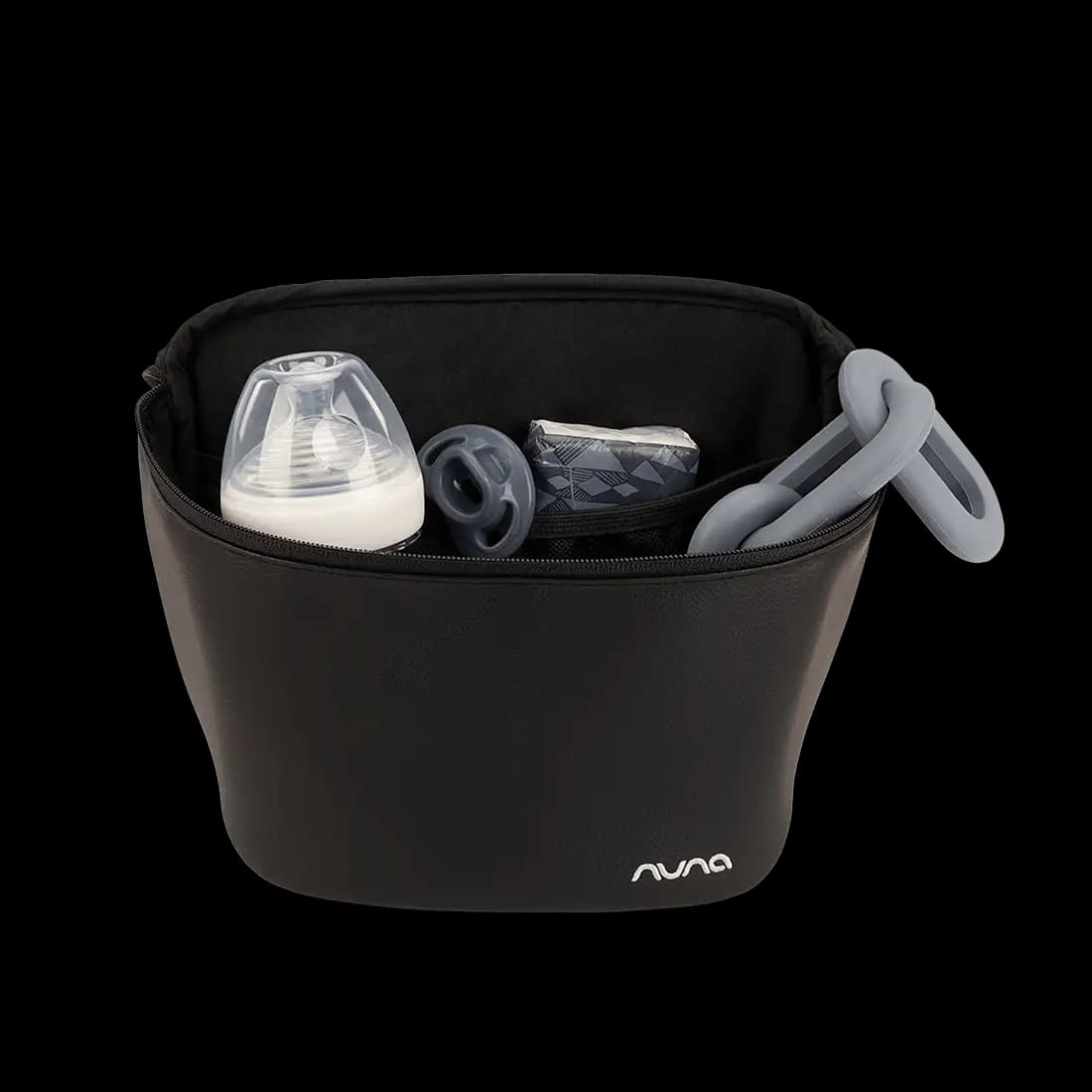 ساک لوازم نونا مشکی essential bag collection caviar — تصویر ۳