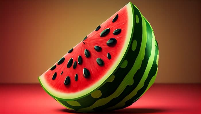 تصویر پس زمینه طرح برش هندوانه شب یلدا