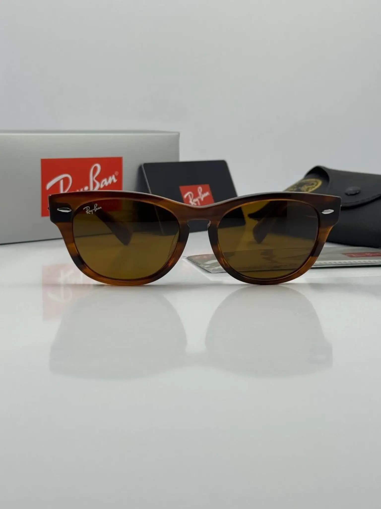 عینک ریبن هاوانا رگه دارrb-4169 f — تصویر ۳