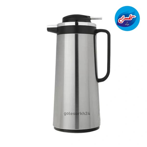 فلاسک شیشه دار یونیک 1.9 لیتر بدنه استیل