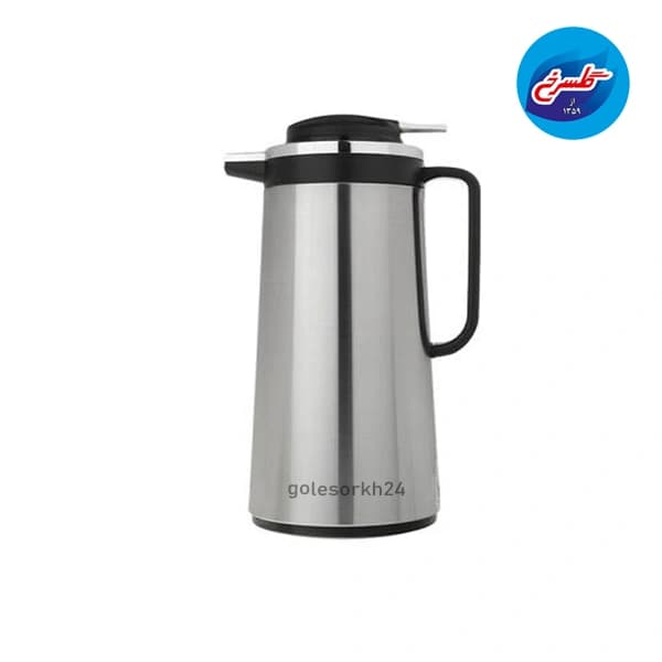 فلاسک شیشه دار یونیک 1.3 لیتر بدنه استیل — تصویر ۳