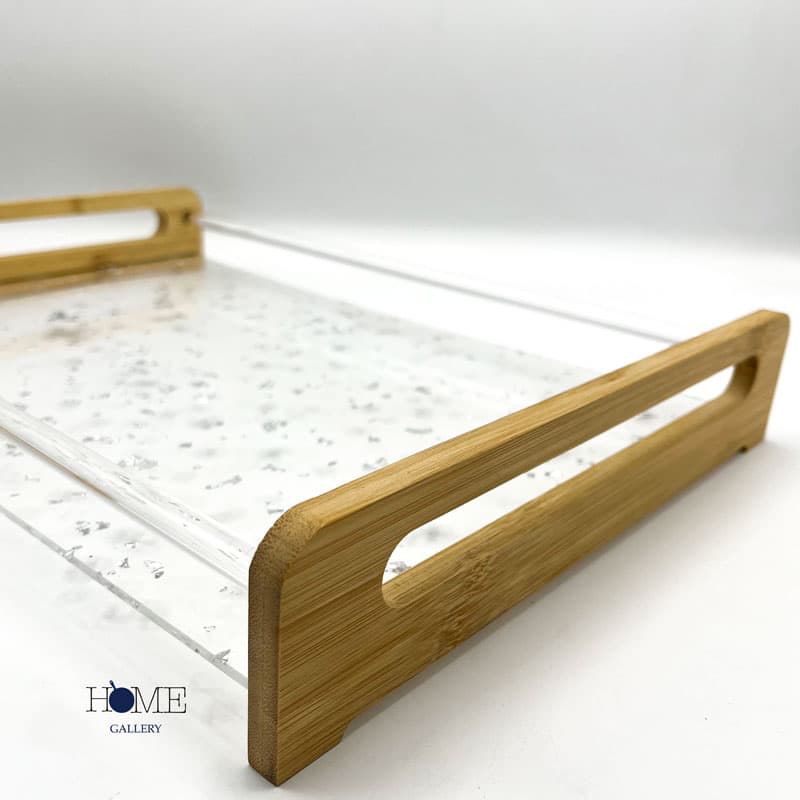 سینی اکرولیک بامبو سیلور سایز بزرگ — تصویر ۲