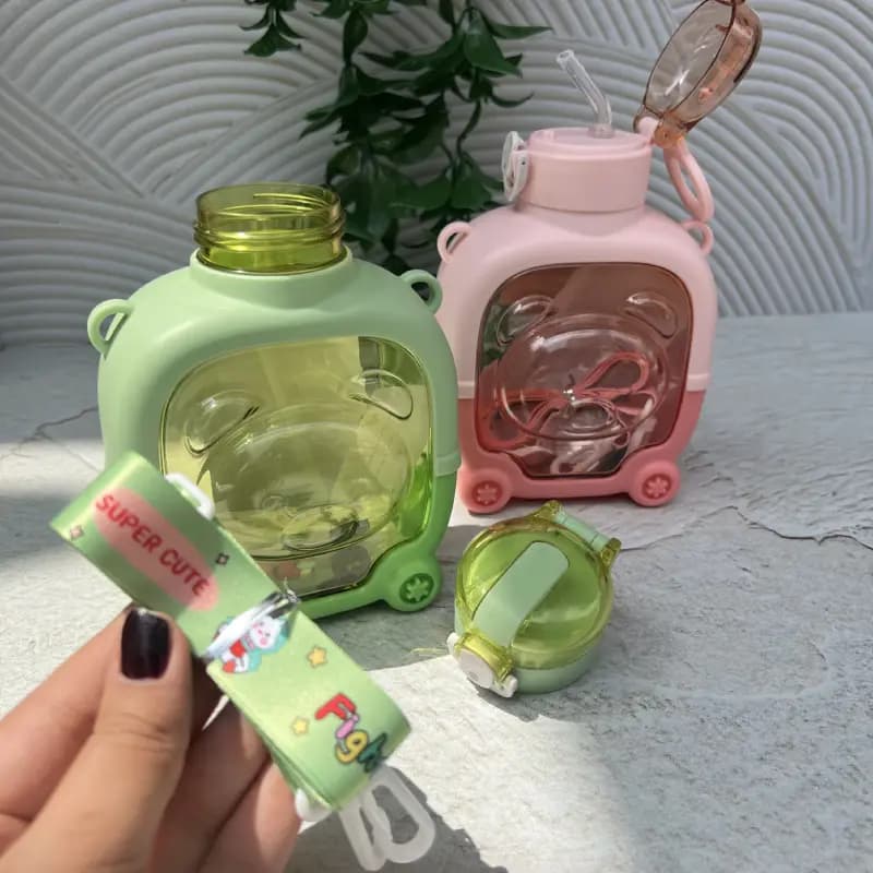 قمقمه آب کودک طرح برجسته — تصویر ۳