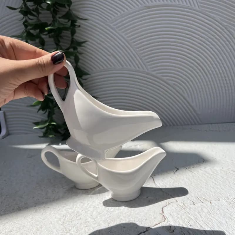 سس خوری قایقی سرامیکی — تصویر ۲