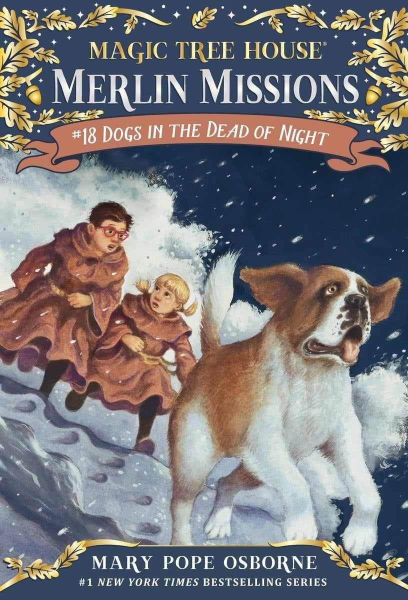 کتاب Dogs in the Dead of Night (سگ‌ها در دل شب) نسخه انگلیسی PDF | مری پوپ آزبورن