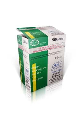 سوزن طب سوزنی ۲۵×۰٫۲۵ پانصد عددی هوانکیو ( Huan-Qiu )