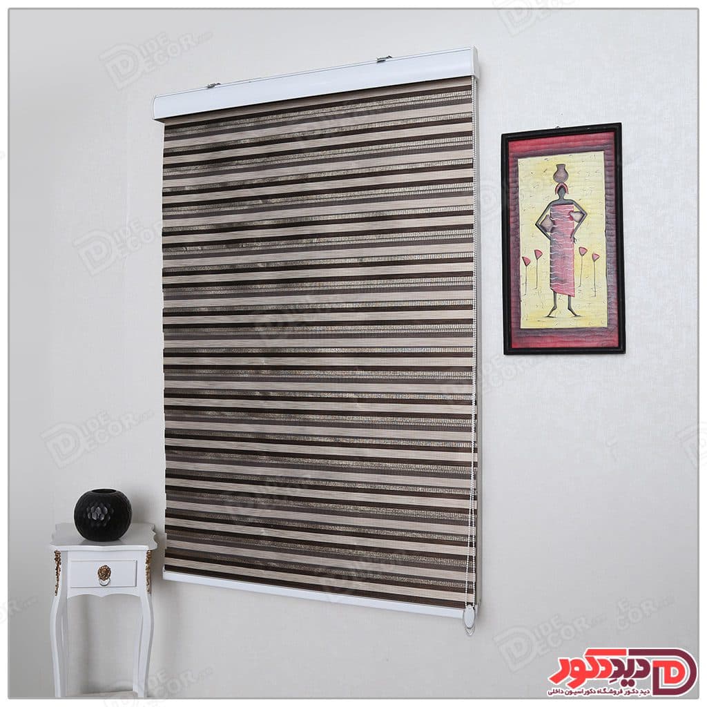پرده زبرا مدل خط دار کد SD-1025-105 — تصویر ۴