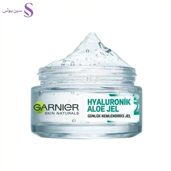 ژل مرطوب کننده و آبرسان عمیق روزانه حاوی عصاره آلوئه ورا و هیالورونیک اسید گارنیر حجم 50 میلی لیتر — تصویر ۲