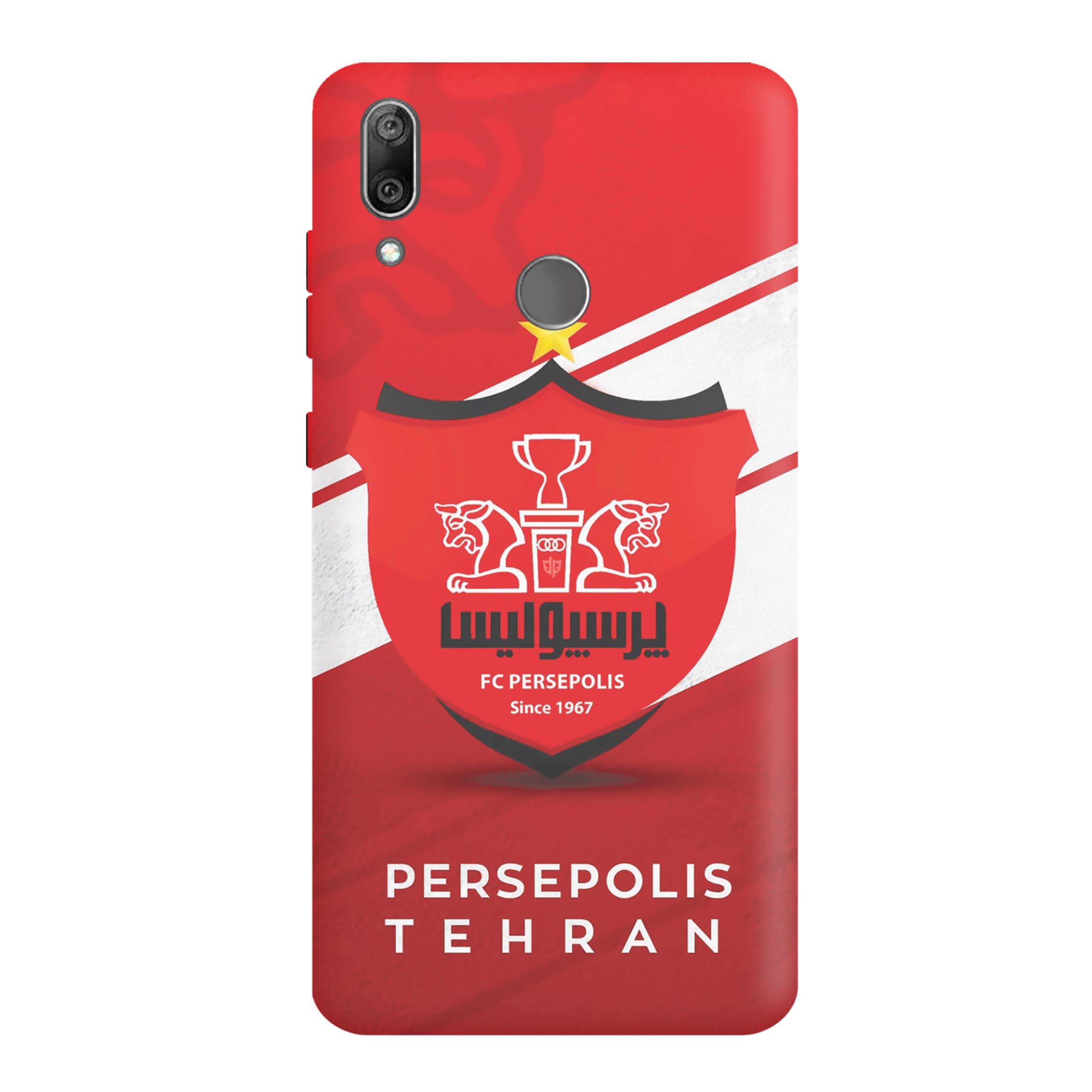 قاب گوشی هواوی Y7 2019 طرح پرسپولیسی