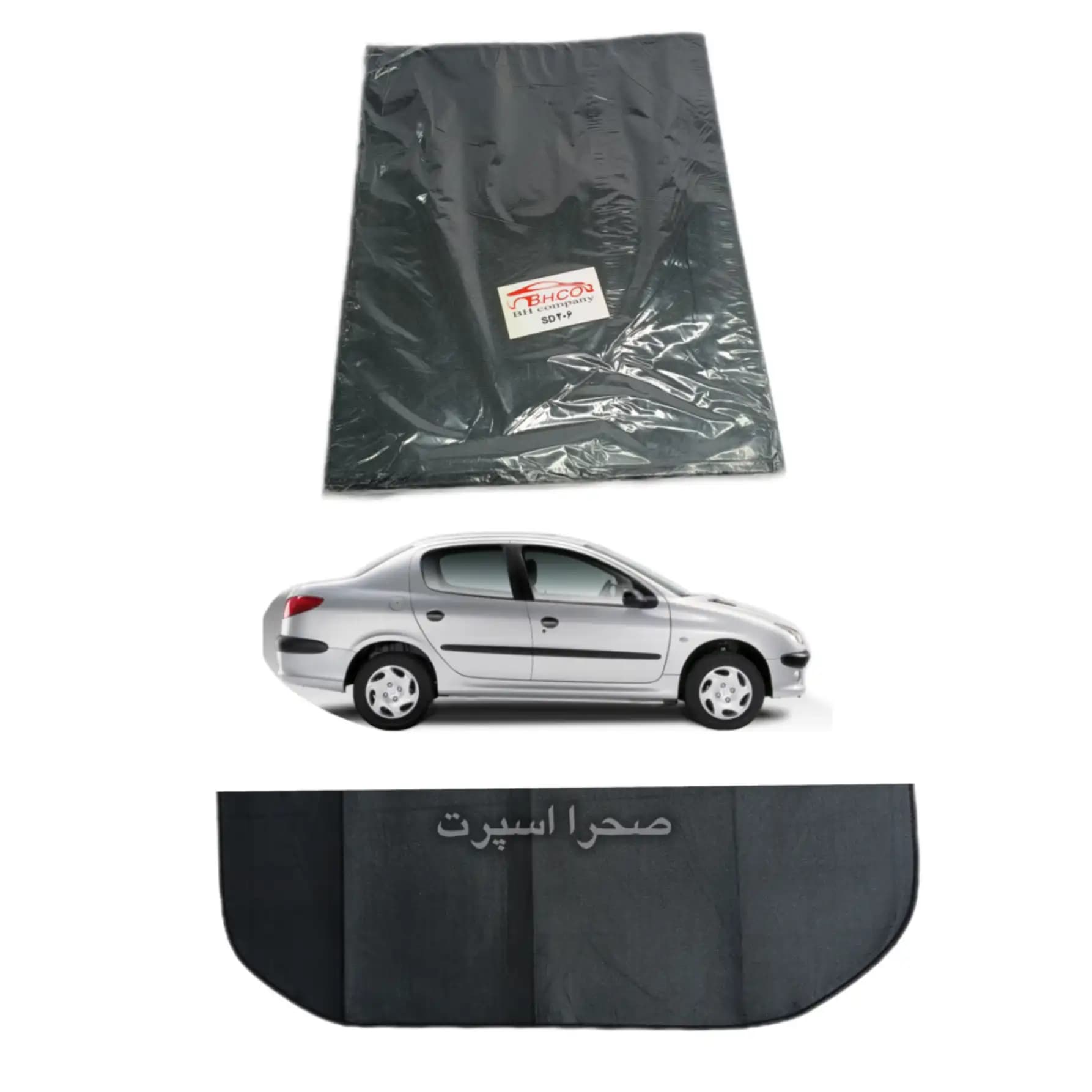 کاور سیستم و بلندگو طاقچه عقب مناسب پژو 206SD صندوقدار