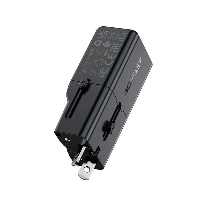 شارژر دیواری و مبدل برق ایس فست ACEFAST Z7 PD30W GaN Fast Charger توان 30 وات — تصویر ۲