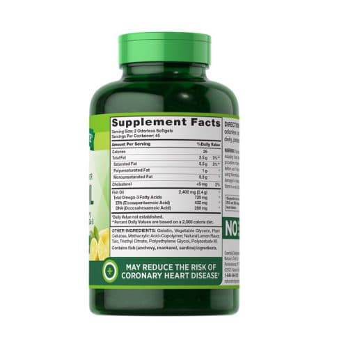 روغن ماهی نیچرز تریث Nature’s Truth Fish Oil — تصویر ۲
