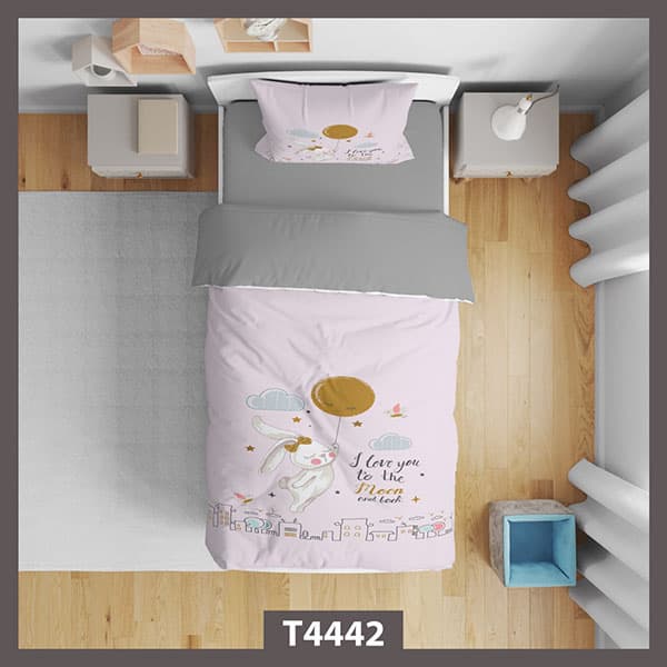 روتختی کودک خرگوش و بادکنک کد T4442
