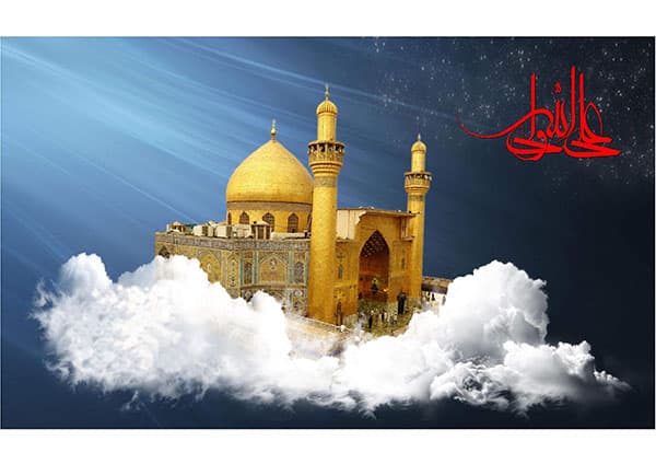 پوستر حرم امام علی کد P0351