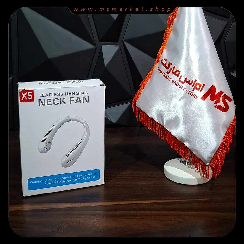 پنکه گردنی شارژی X5 — تصویر ۲