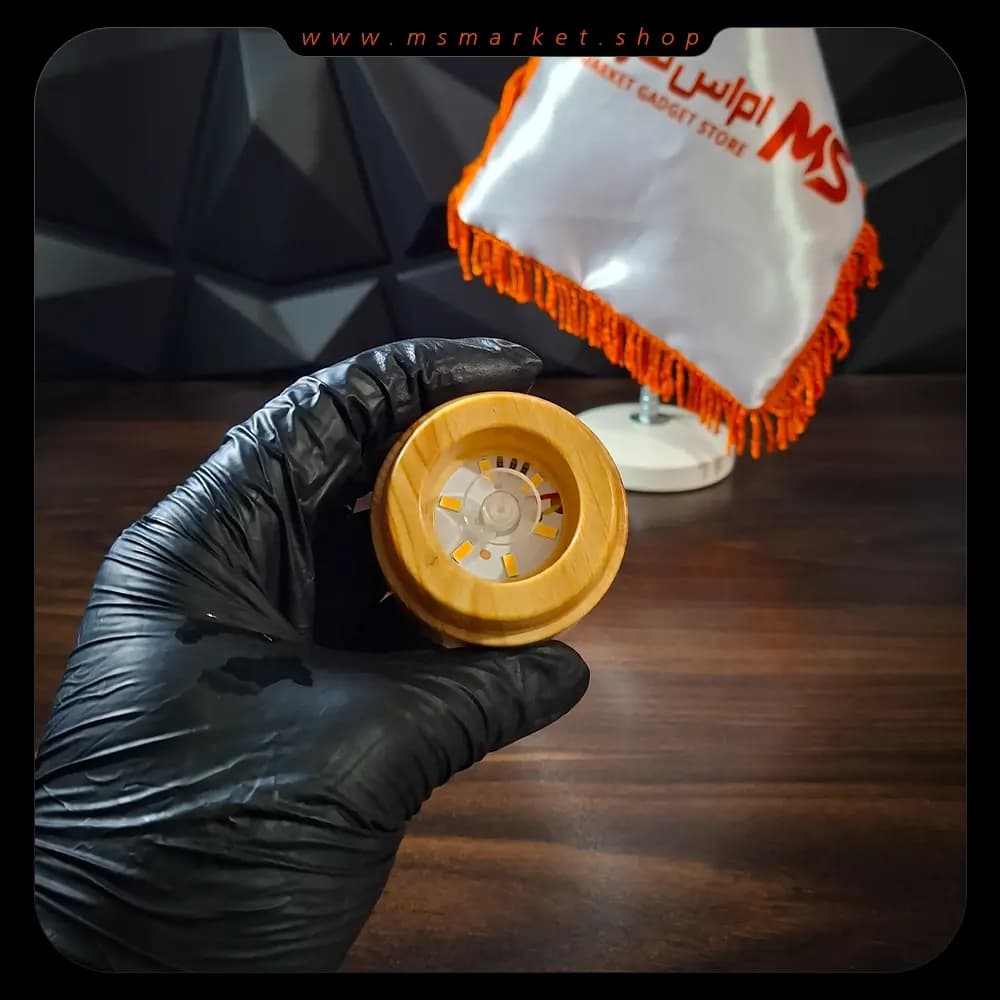 گوی کریستالی چرخان طرح کره زمین — تصویر ۵