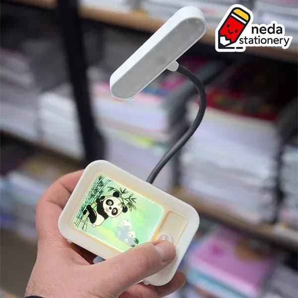 چراغ مطالعه و چراغ خواب تلویزونی طرح پاندا — تصویر ۲