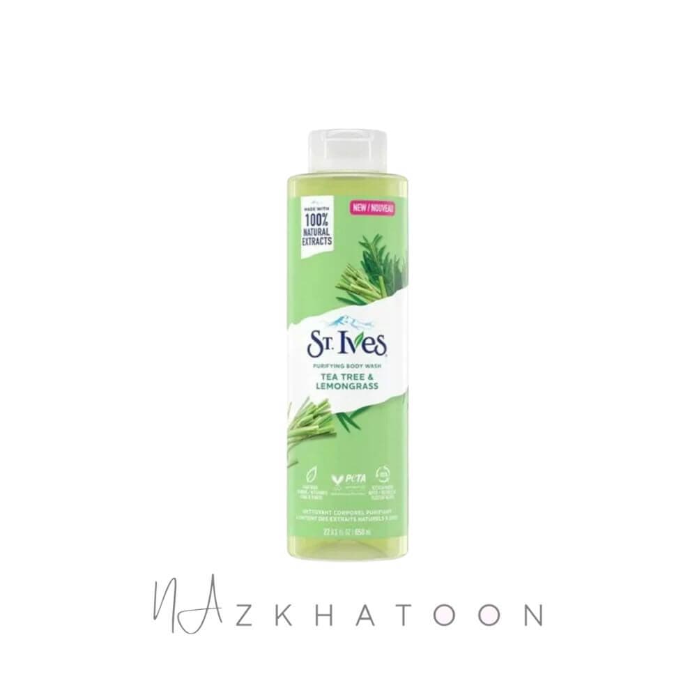 شامپو بدن سنت ایوز درخت چای و لمون گرس | ST. Ives Tea Tree & Lemon Grass Body Wash
