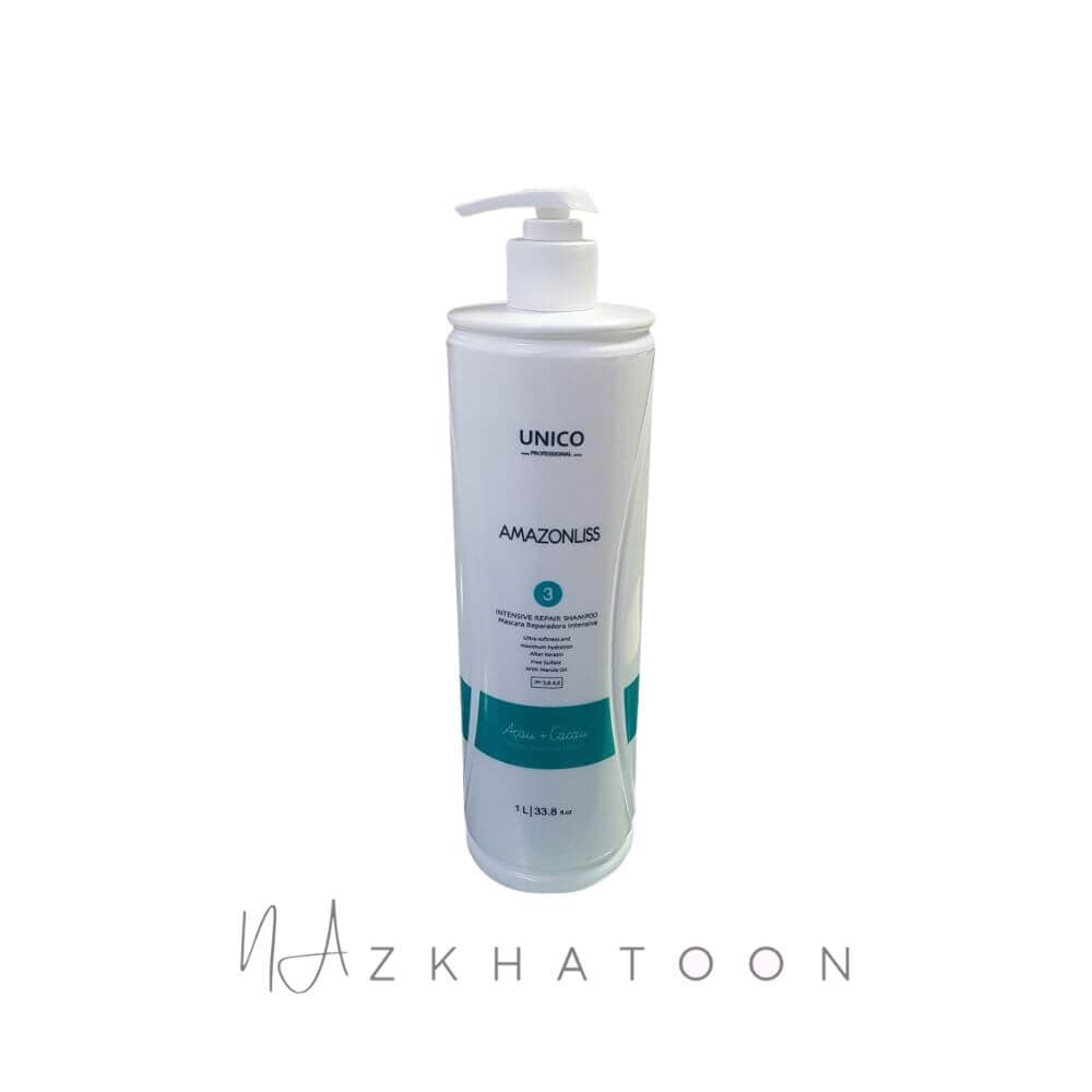 شامپو ترمیم‌کننده مو یونیکو آمازون لیس | UNICO Amazonliss Intensive Repair Shampoo