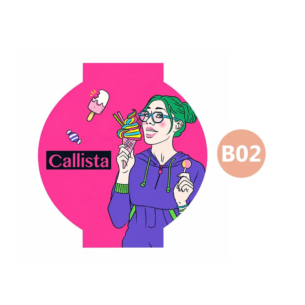 رژ گونه کالیستا B02 مدل Color And Art وزن 6 گرم