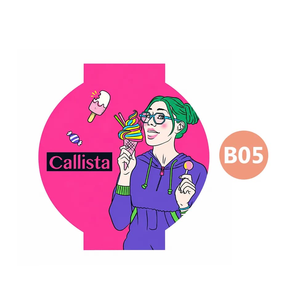 رژ گونه کالیستا B05 مدل Color And Art وزن 8 گرم