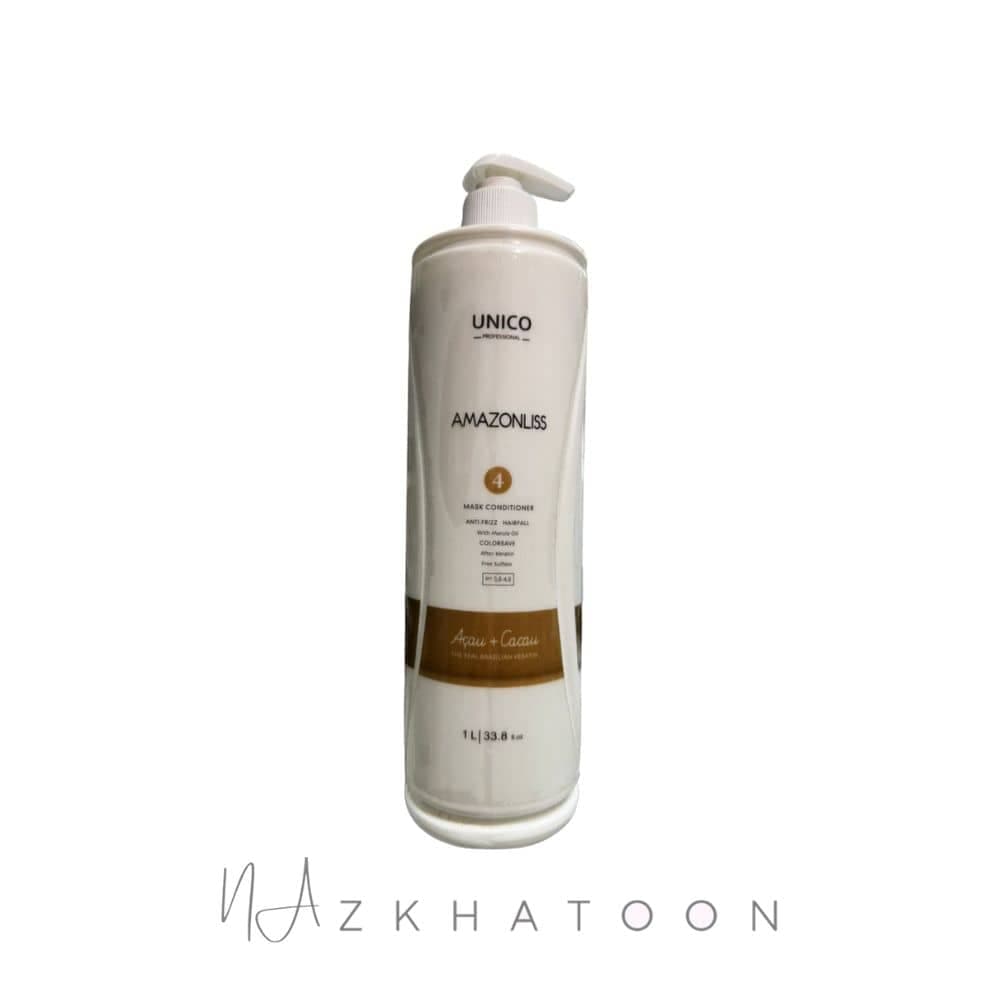 نرم‌کننده و ماسک مو یونیکو آمازون لیس | UNICO Amazonliss Mask Conditioner Anti-Frizz