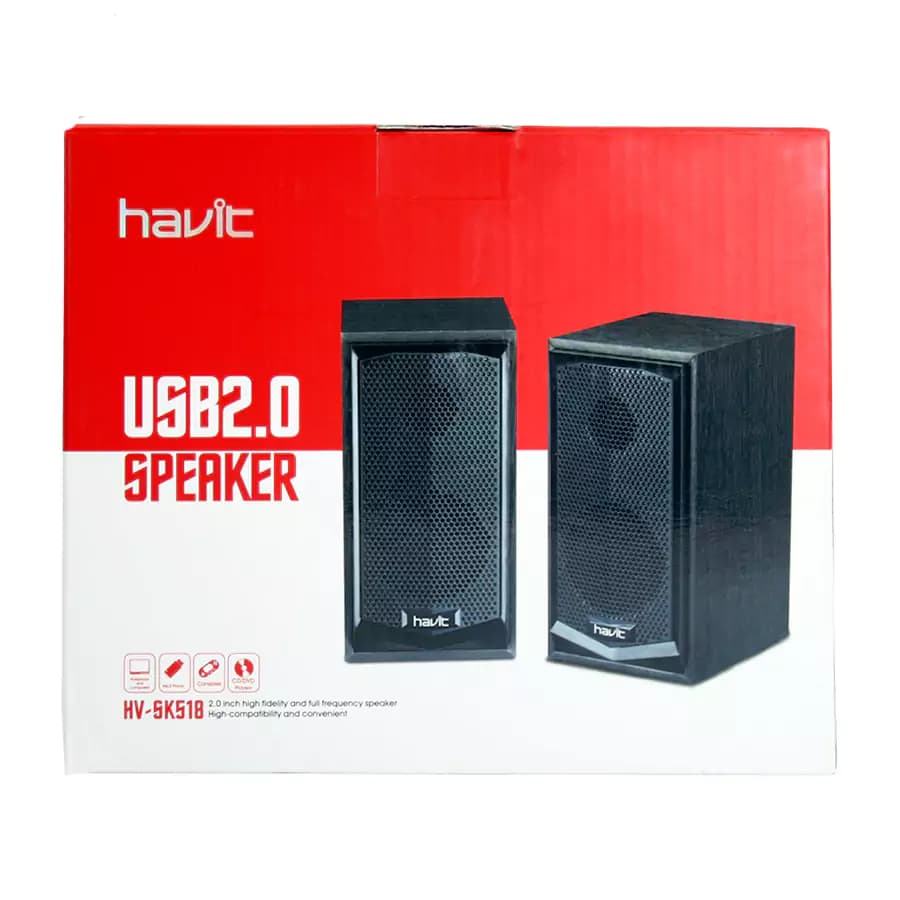 اسپیکر دو تکه هویت مدل HV SK518 — تصویر ۴