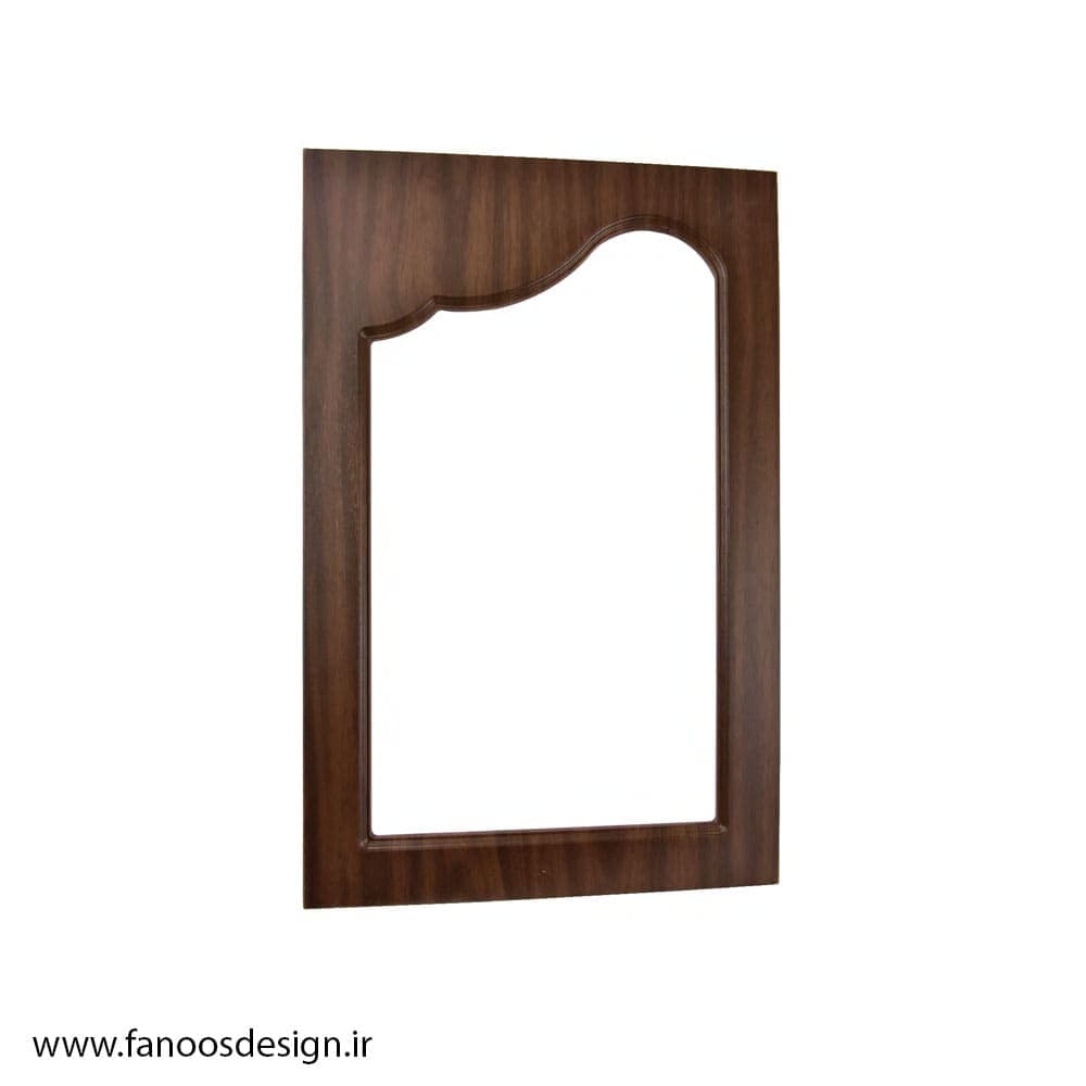 درب کابینت ویترینی روکش ممبران تک قاب ابروباد کد 0128