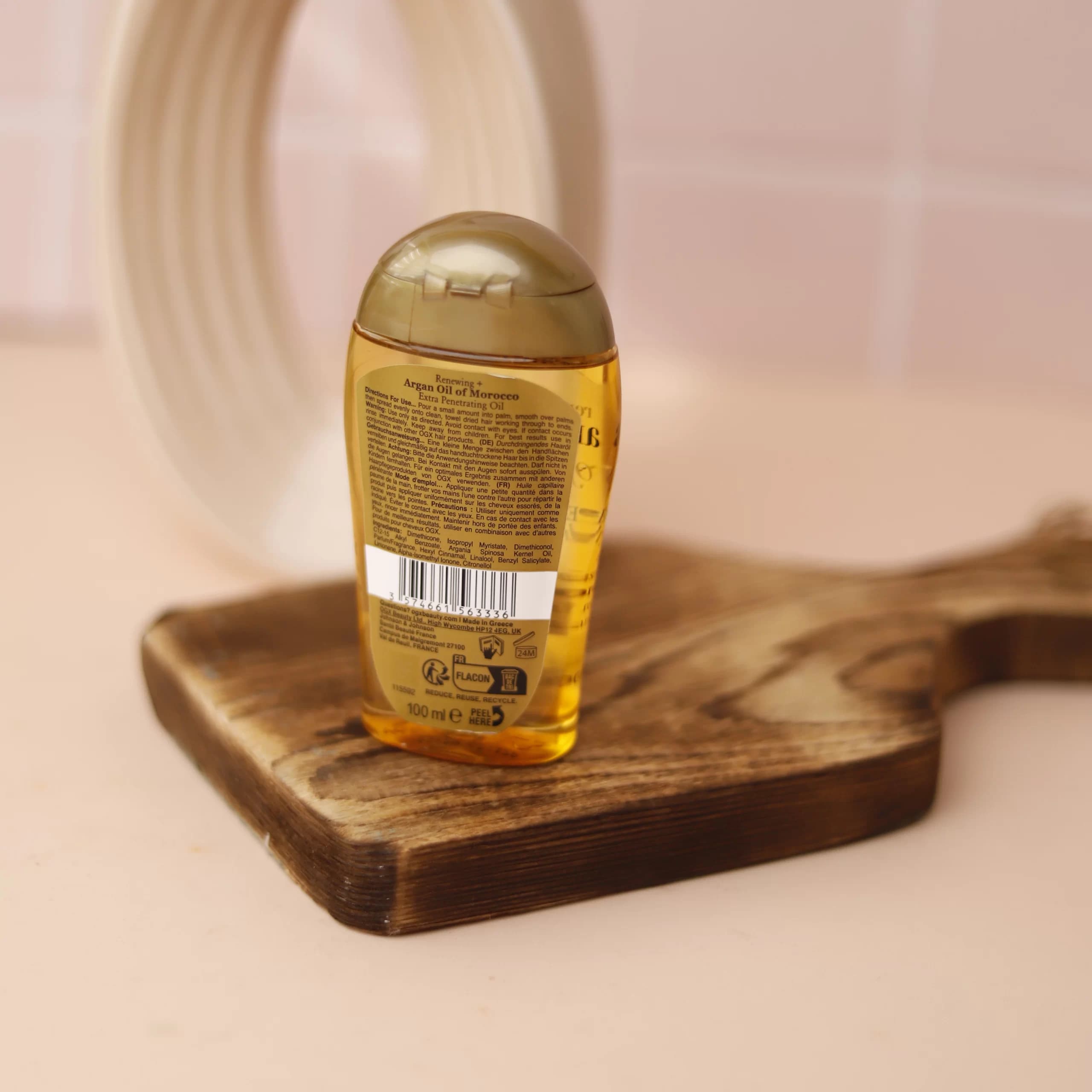 روغن آرگان اویل موراکو انواع مو او جی ایکس — تصویر ۲