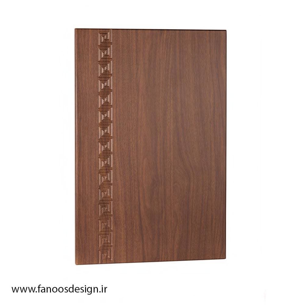 درب کابینتی MDF روکش PVC منبت طرح ورساچی 050