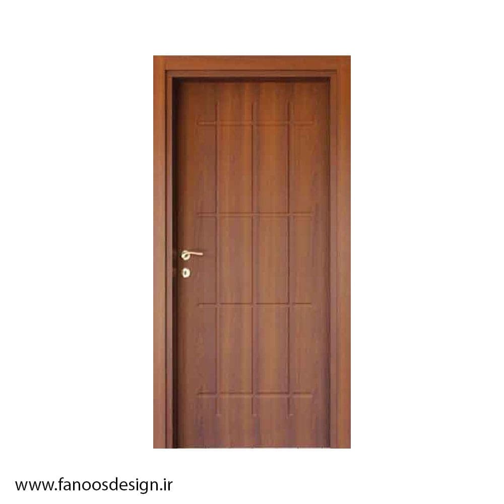 درب روکش PVC چوب طبیعی کد MT556