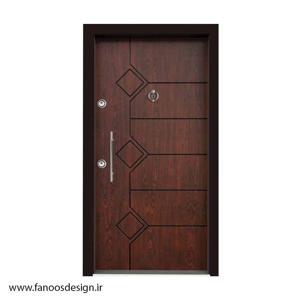 در ضدسرقت مدرن روکش چوب سی انی سی – کد MT450