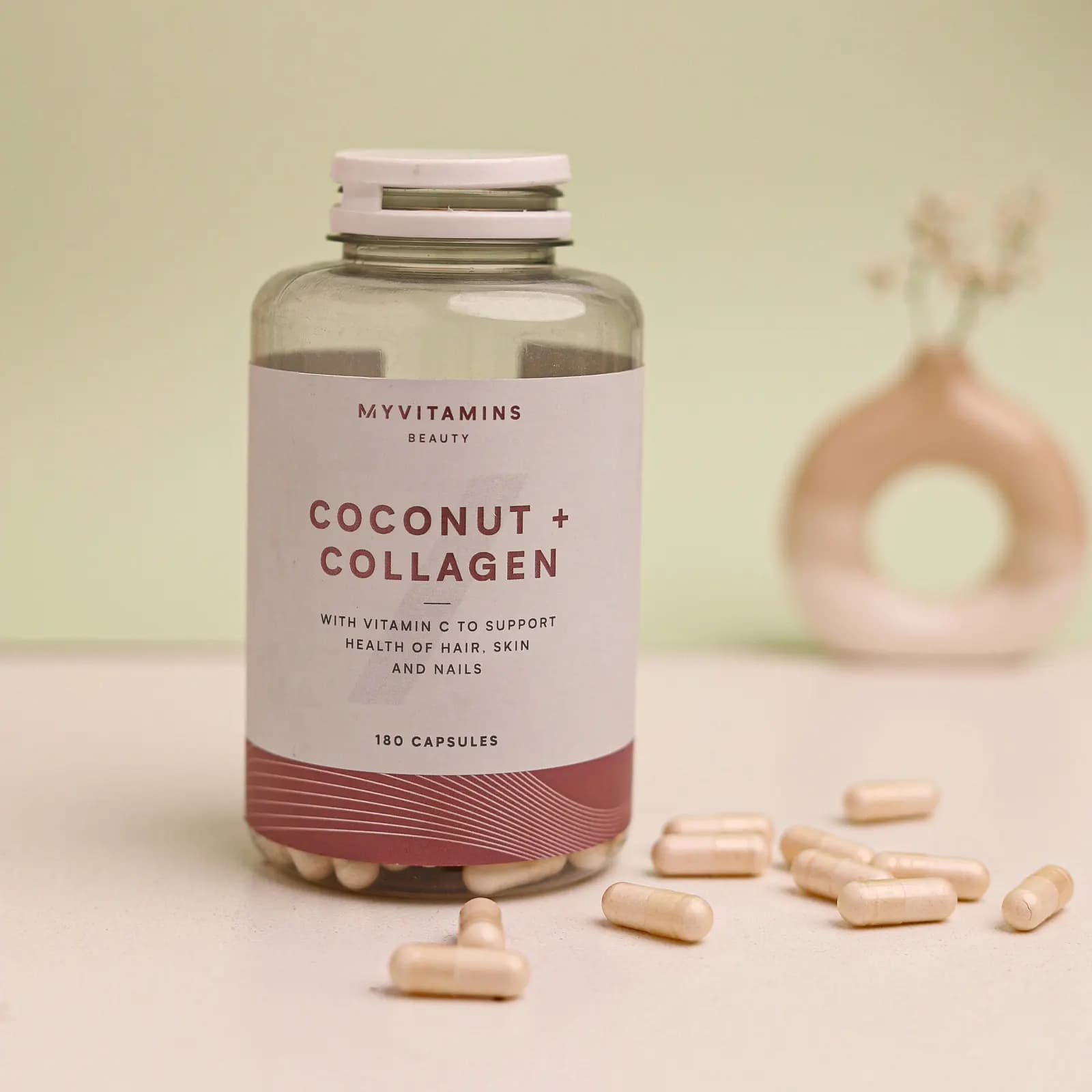 کوکونات کلاژن مای ویتامینز 180 عددی coconut collagen