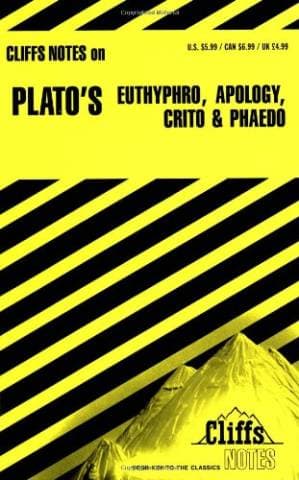 دانلود کتاب Plato’s Euthyphro, Apology, Crito and Phaedo (Cliffs Notes)
