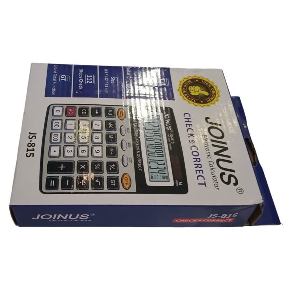 ماشین حساب رومیزی جوینوس JOINUS مدل JS-815 — تصویر ۶
