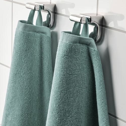 حوله دستی آیکیا، مدل VÅGSJÖN، سبز/ 30×30 سانتی متر — تصویر ۳