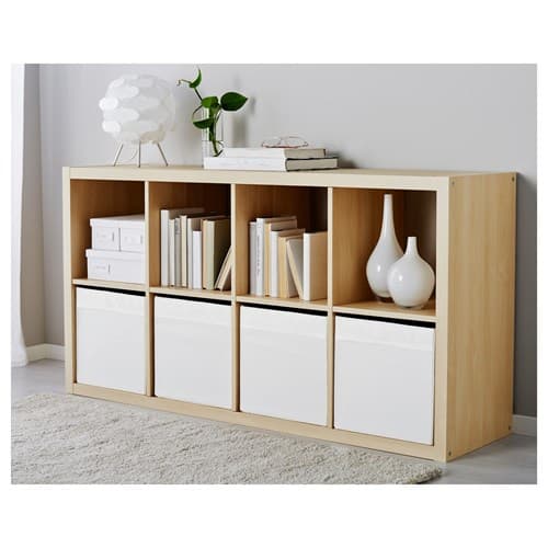جعبه ذخیره آیکیا، مدل DRÖNA، سفید، 33x38x33 سانتی متر (تخفیف به علت کمی لکه خاک در کنار باکس) — تصویر ۳