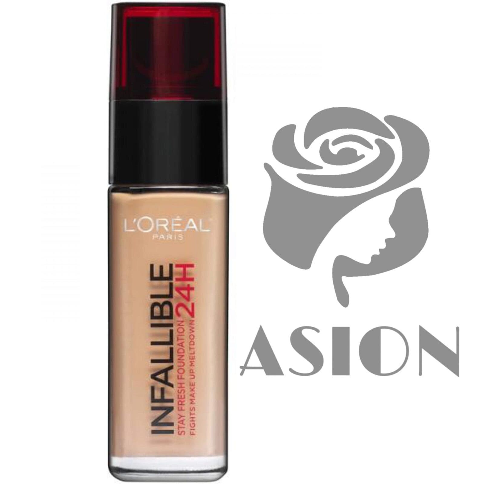 کرم پودر شیشه ای لورال مدل L’Oreal Infaillible 24H