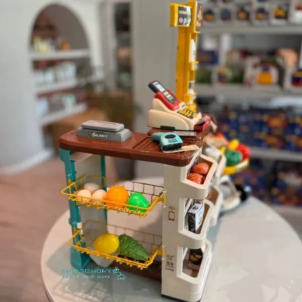 سوپرمارکت با چرخ خرید کد 79-668 — تصویر ۳